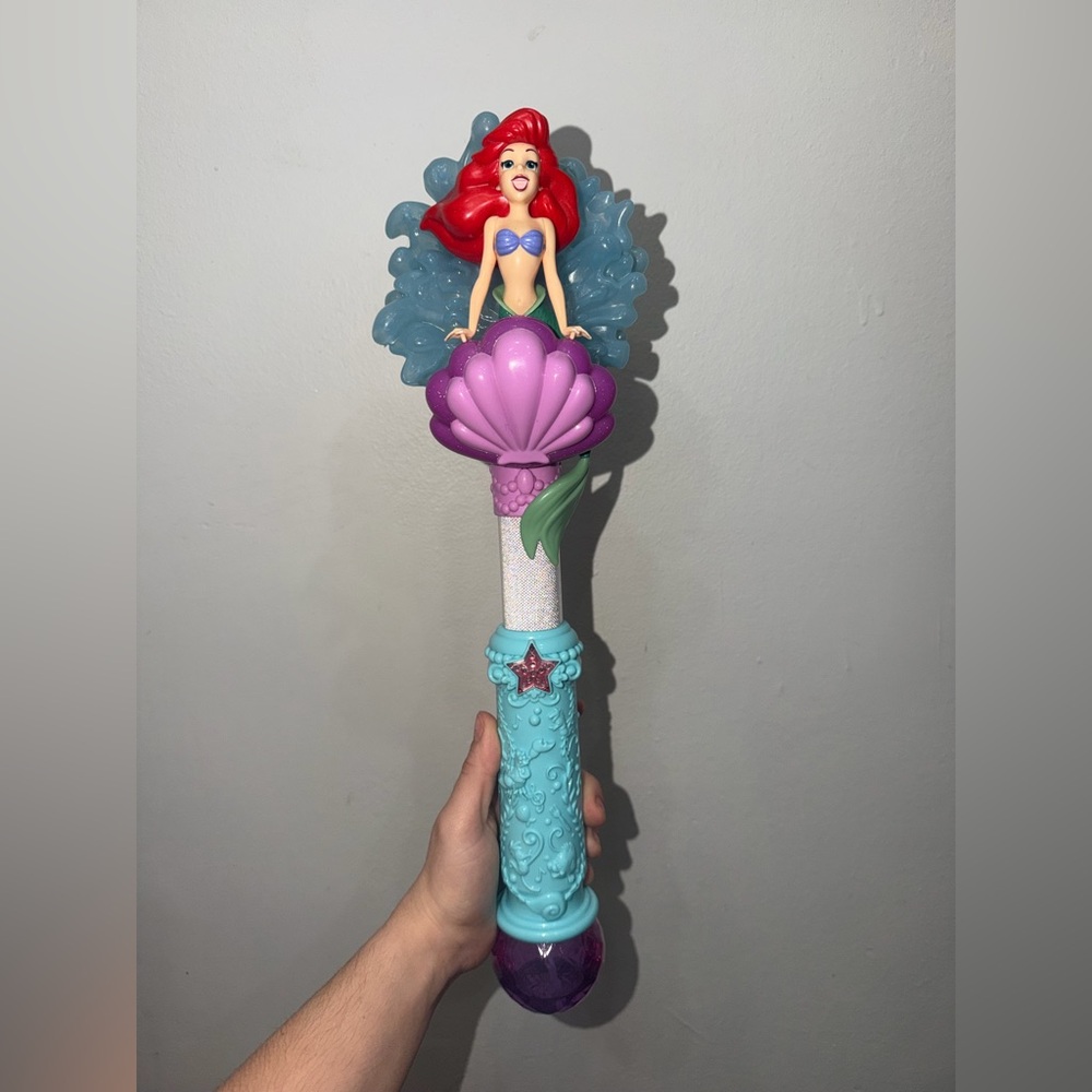 Mermaid Princess Bubble Wand